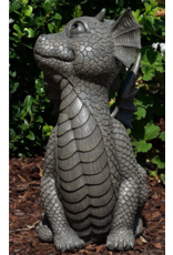 MC Giftware & Lifestyle - Tuindraak "Kijkend Omhoog" -  Drakenbeeldje 27cm
