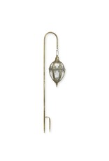 JB Miscellaneous - Tuinsteker met Mooie Glazen Lantaarn 88cm