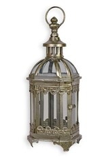 Trukado Miscellaneous - Tin Lantern with Glass Windows 27.9 cm standing/hanging
