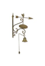 JB Miscellaneous - Decoratieve Metalen Deurbel met Welkomstbord