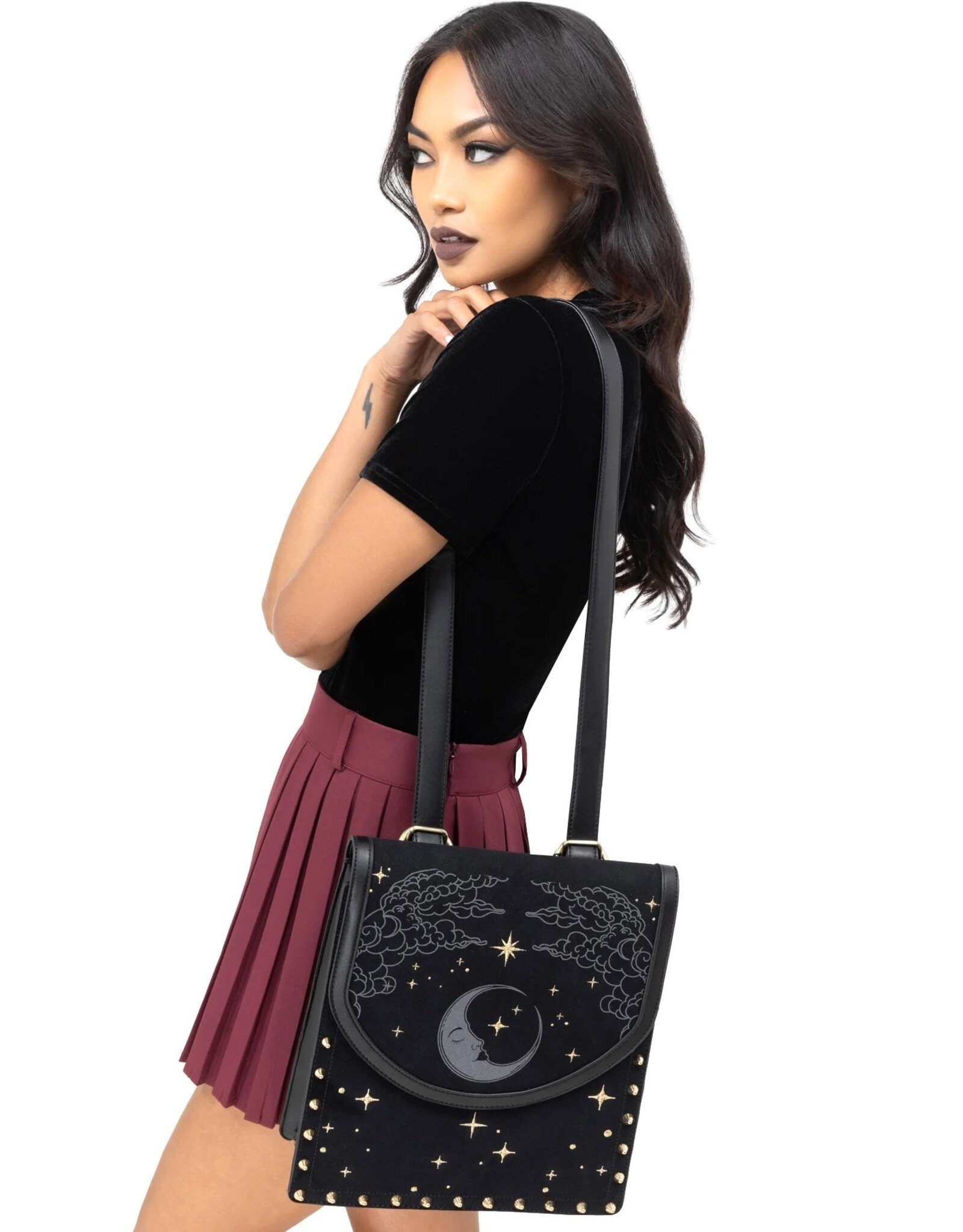 Killstar Gothic tassen Steampunk tassen - Astral Abyss Rugtas/Schoudertas Killstar