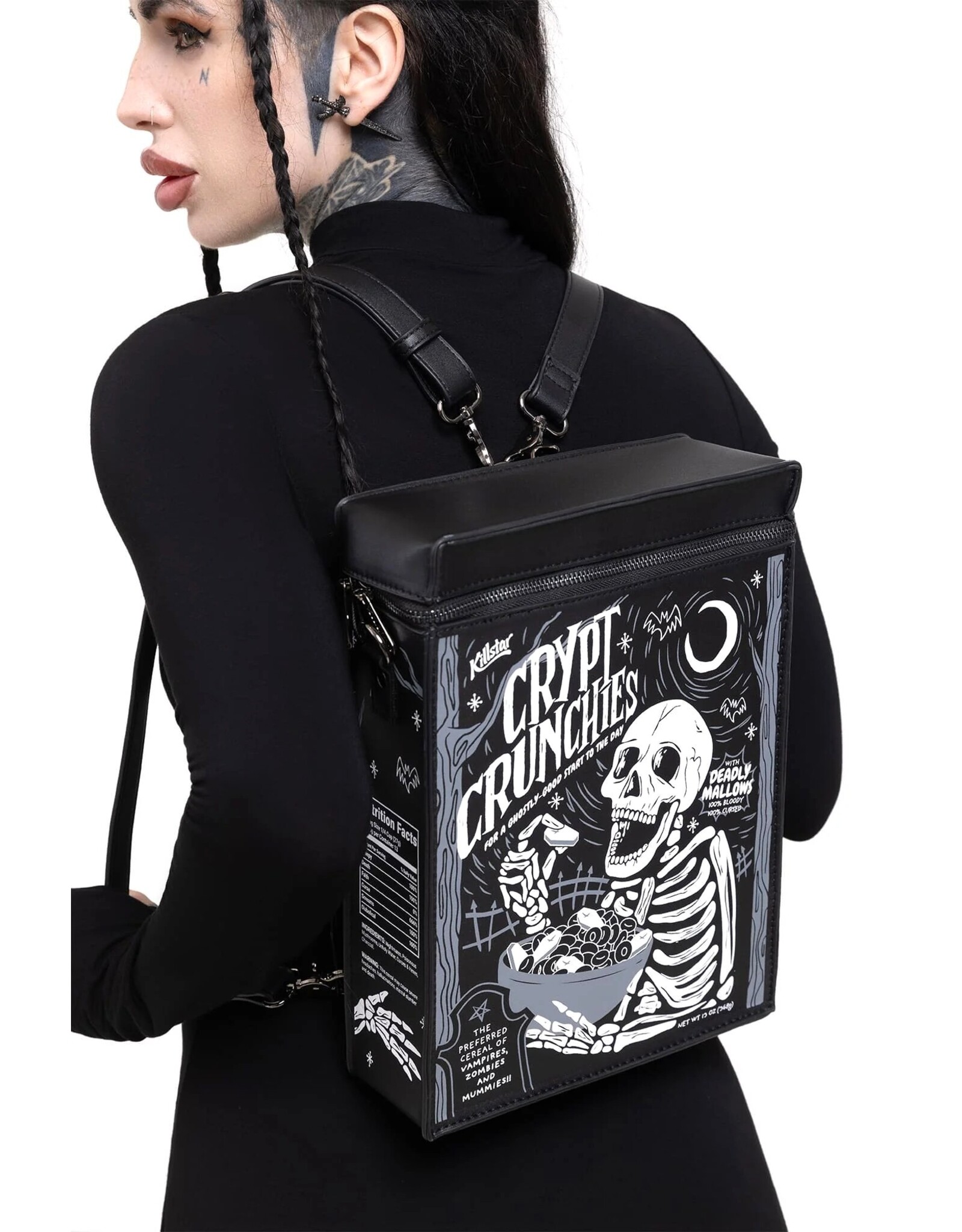 Killstar Killstar tassen en accessoires - Killstar Crypt rugtas-schoudertas