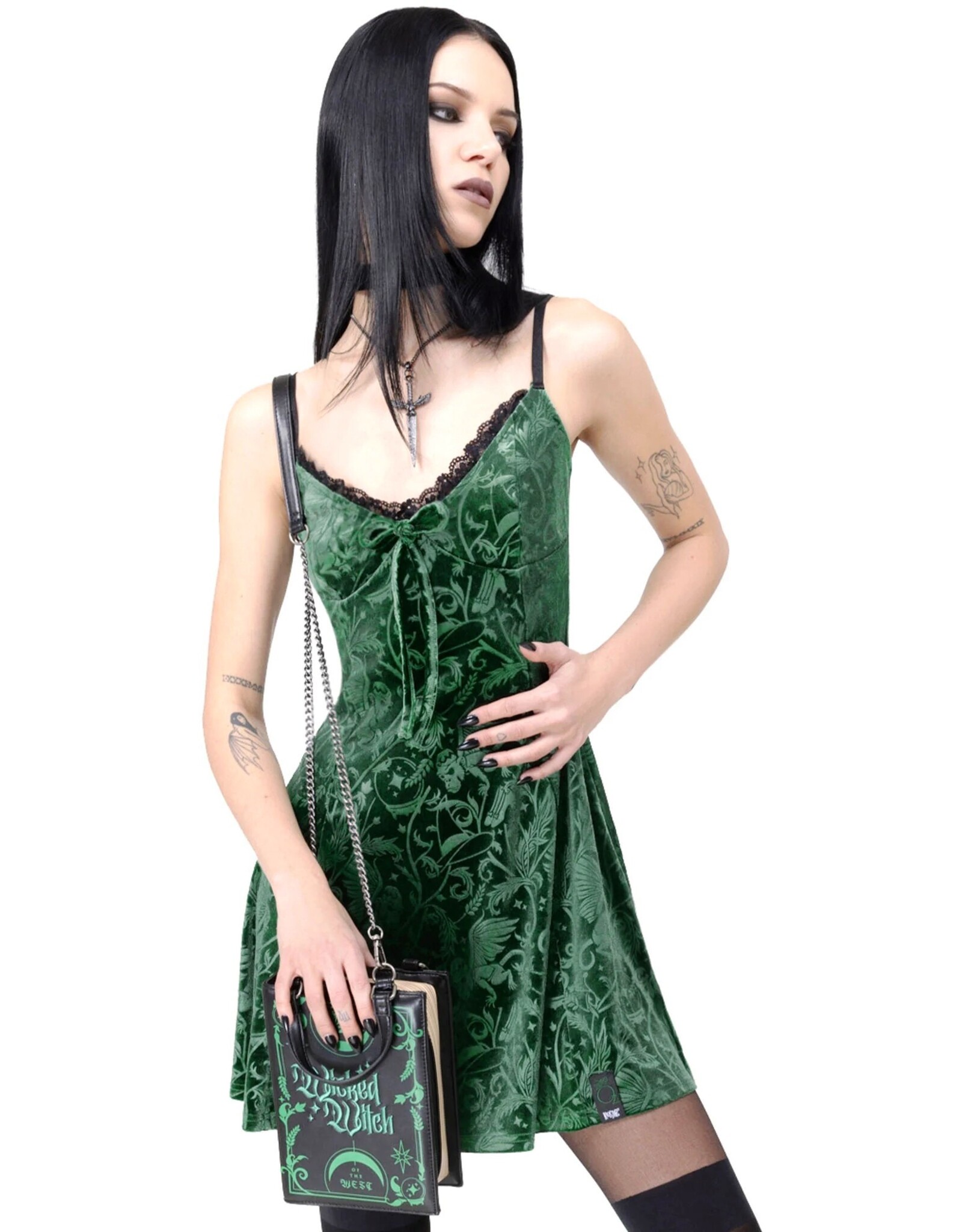 Killstar Gothic Steampunk - Killstar Truly Wiched Boek Handtas