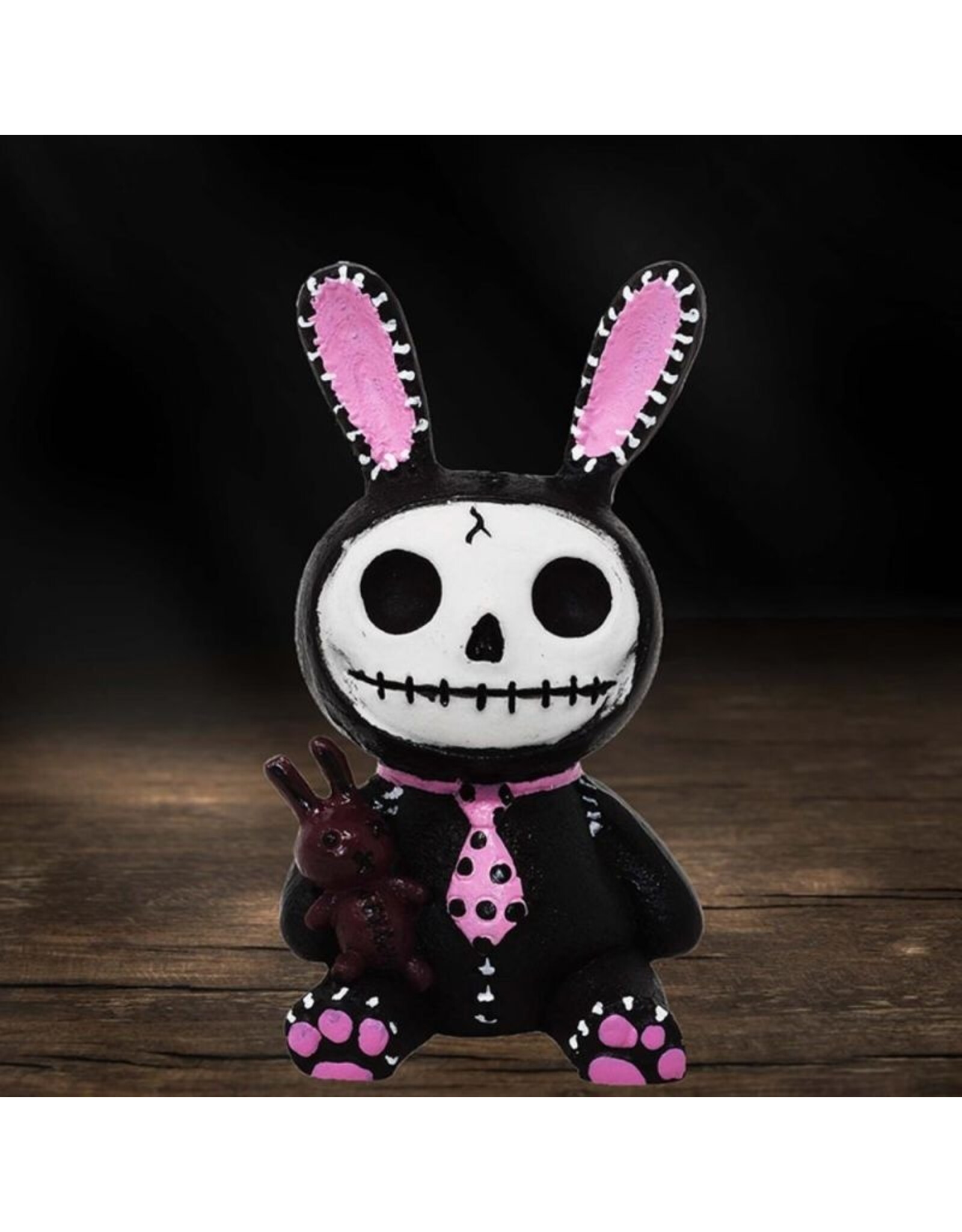 Furrybones Giftware & Lifestyle -  Misaki Sawada Furrybones - Black Bun Bun