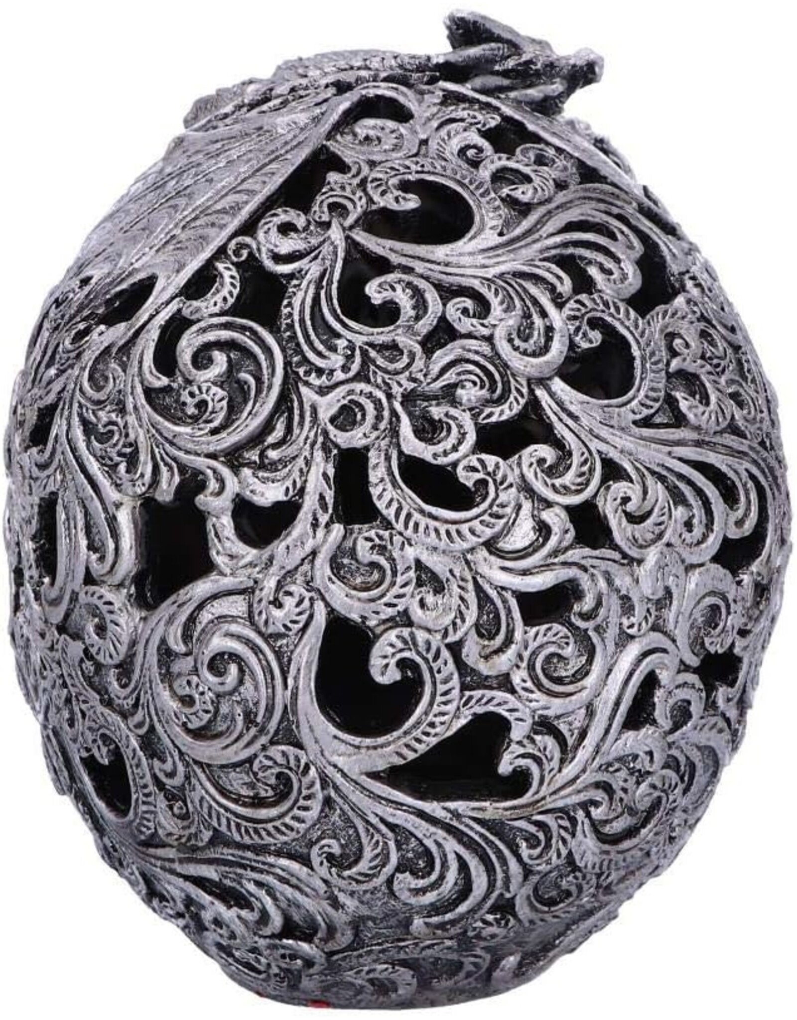 Alator Skulls - Skull with engraved Dragon ornament Cranial Drakos - Nemesis Now