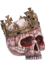 NemesisNow Giftware Figurines Collectables - Gothic Skull with Crown Macbeth 15cm