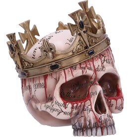 NemesisNow Gothic Skull with Crown Macbeth 15cm