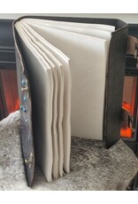 JM Handicrafts Miscellaneous - Leather Journal Triquetra with double lock (large)