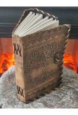 JM Miscellaneous - Leren Notitieboek Tree of Life 23,5 x 13,5cm