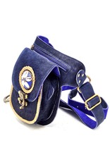 Trukado Leren Festivaltasjes, heuptassen en riemtassen - Leren heuptas met koeienhuid Festivaltasje Ibiza Stijl heuptasje