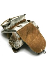 Trukado Leather Festival bags, waist bags and belt bags - Waist bag Cowhide with Vintage Hook Ibiza