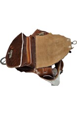 Trukado Leather Festival bags, waist bags and belt bags -   Cowhide waist bag with hook and Turquoise Stone Ibiza Style