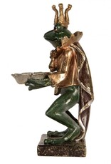 C&E Giftware Figurines Collectables - Frog Prince with tray statue 28cm