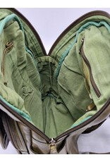 HillBurry Leather bags -  HillBurry backpack Washed Buffalo leather green