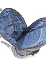 HillBurry Leather bags -  HillBurry backpack Washed Buffalo leather blue