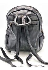 HillBurry Leather bags -  HillBurry backpack Washed Buffalo leather black