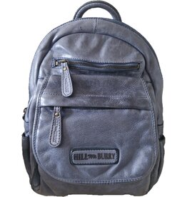 HillBurry HillBurry rugzak Gewassen Buffelleer blauw