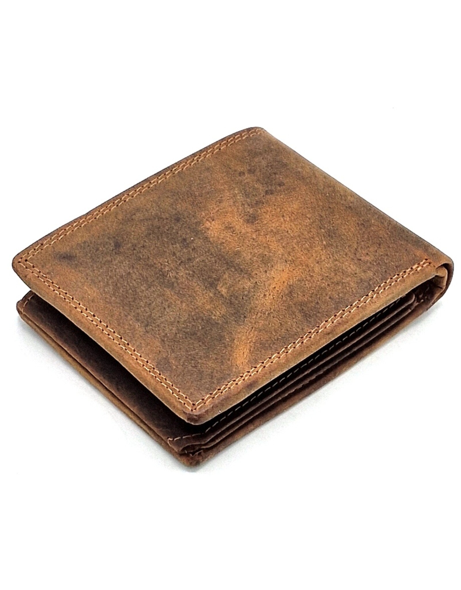 Leather Fox Leather Wallets - Leather Wallet with Bull's Head