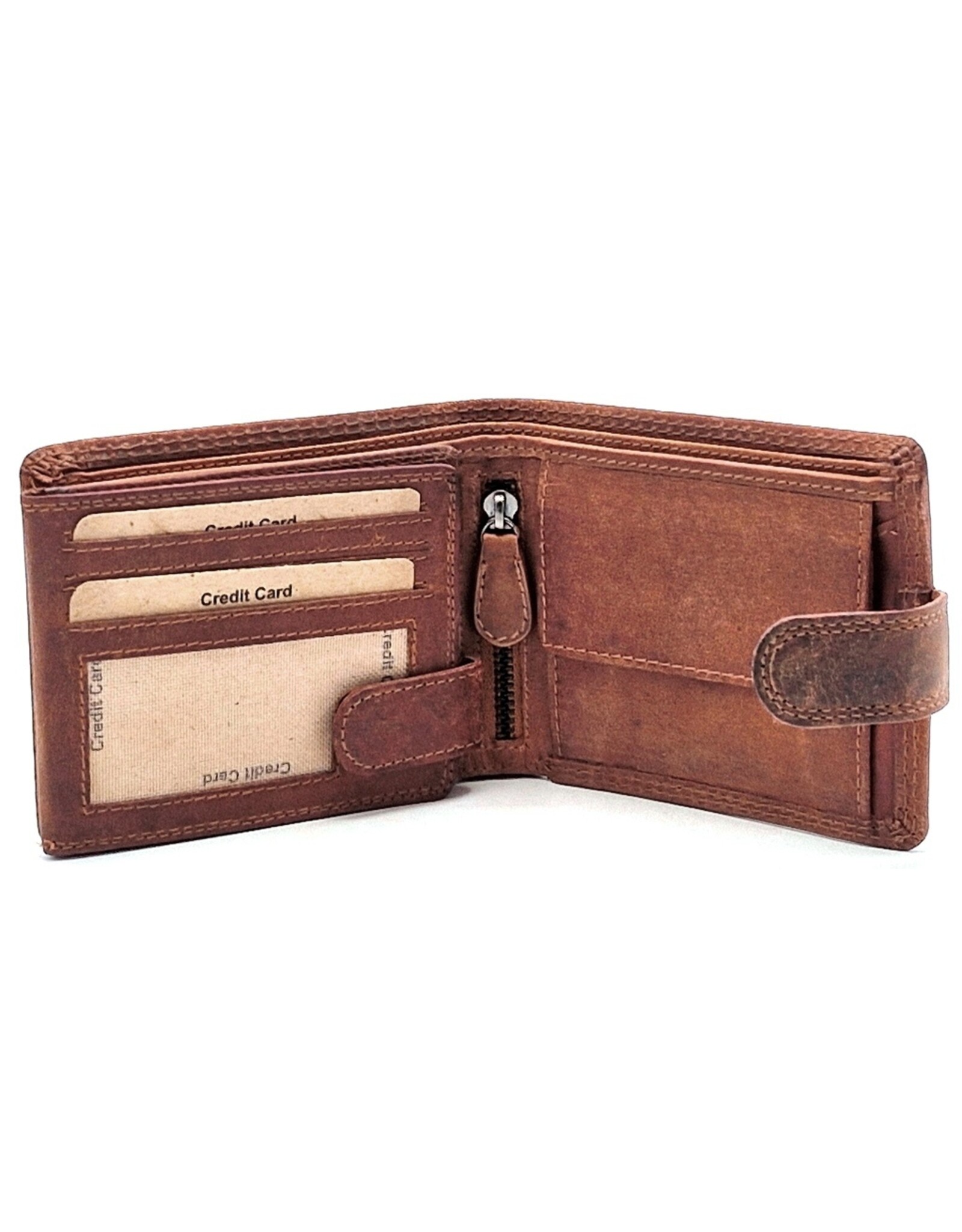 LW Leren Portemonnees - Leren Portemonnee voor Tijdsreizigers