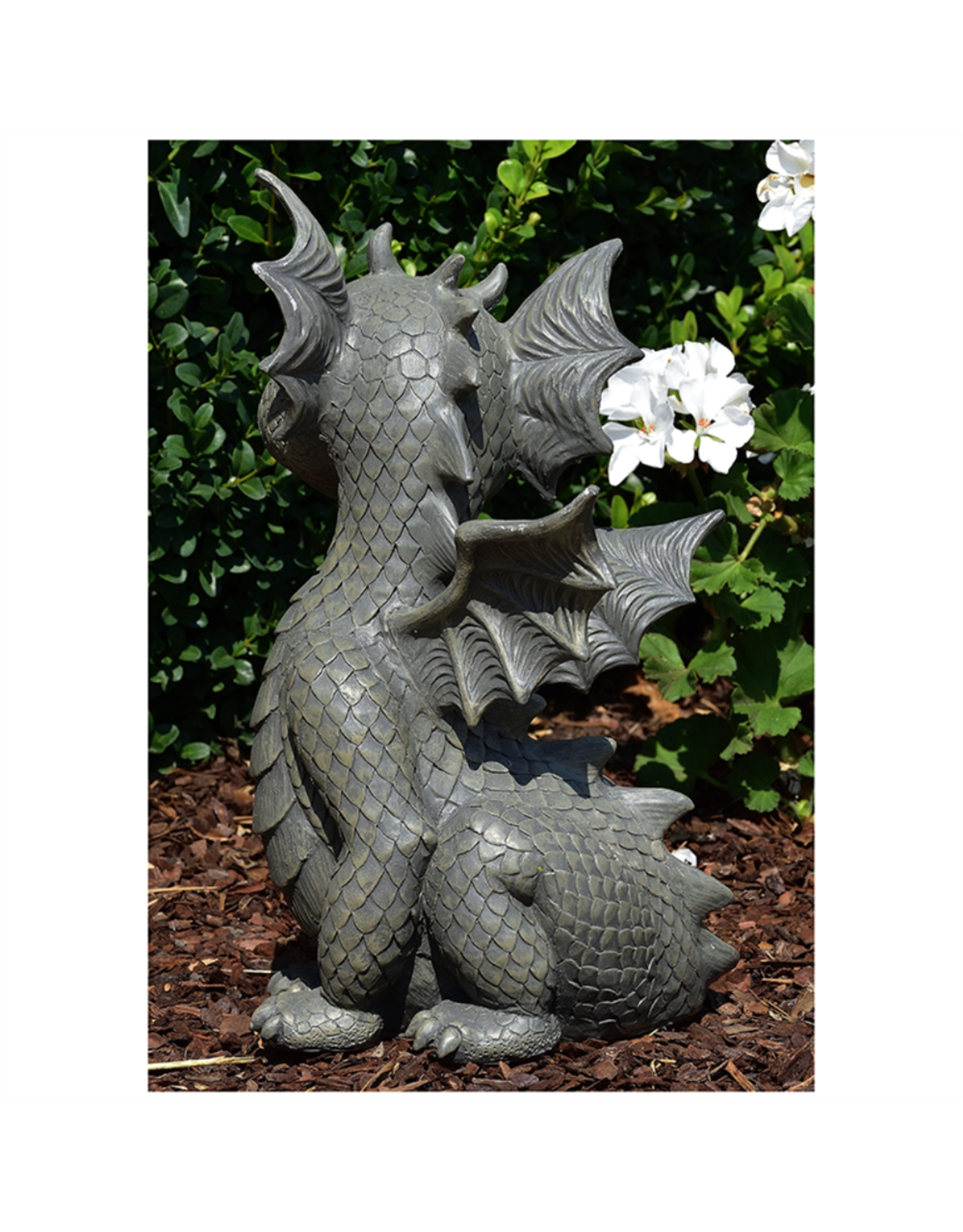 MC Giftware & Lifestyle - Garden Dragon "Sitting" - Dragon statue 29.5cm