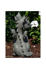 MC Giftware & Lifestyle - Tuindraak "Zittend" -  Drakenbeeldje 29,5cm