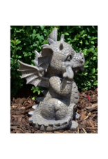MC Giftware & Lifestyle - Tuindraak "Ik lach je Uit" -  Drakenbeeldje 25cm