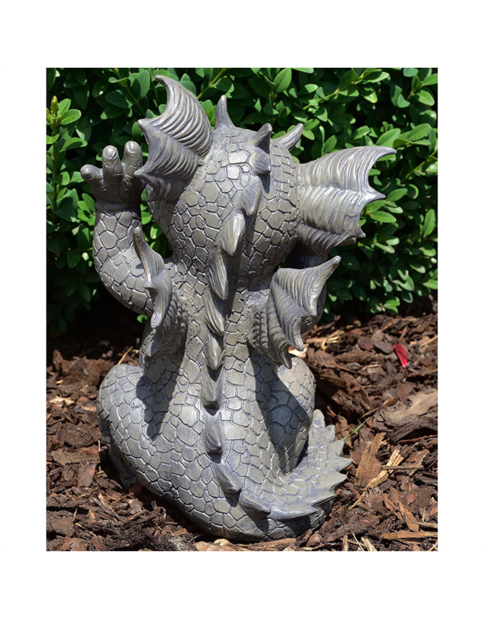 MC Giftware & Lifestyle - Tuindraak "Ik lach je Uit" -  Drakenbeeldje 25cm