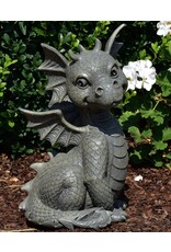 MC Giftware & Lifestyle - Garden Dragon "Sitting" - Dragon statue 29.5cm