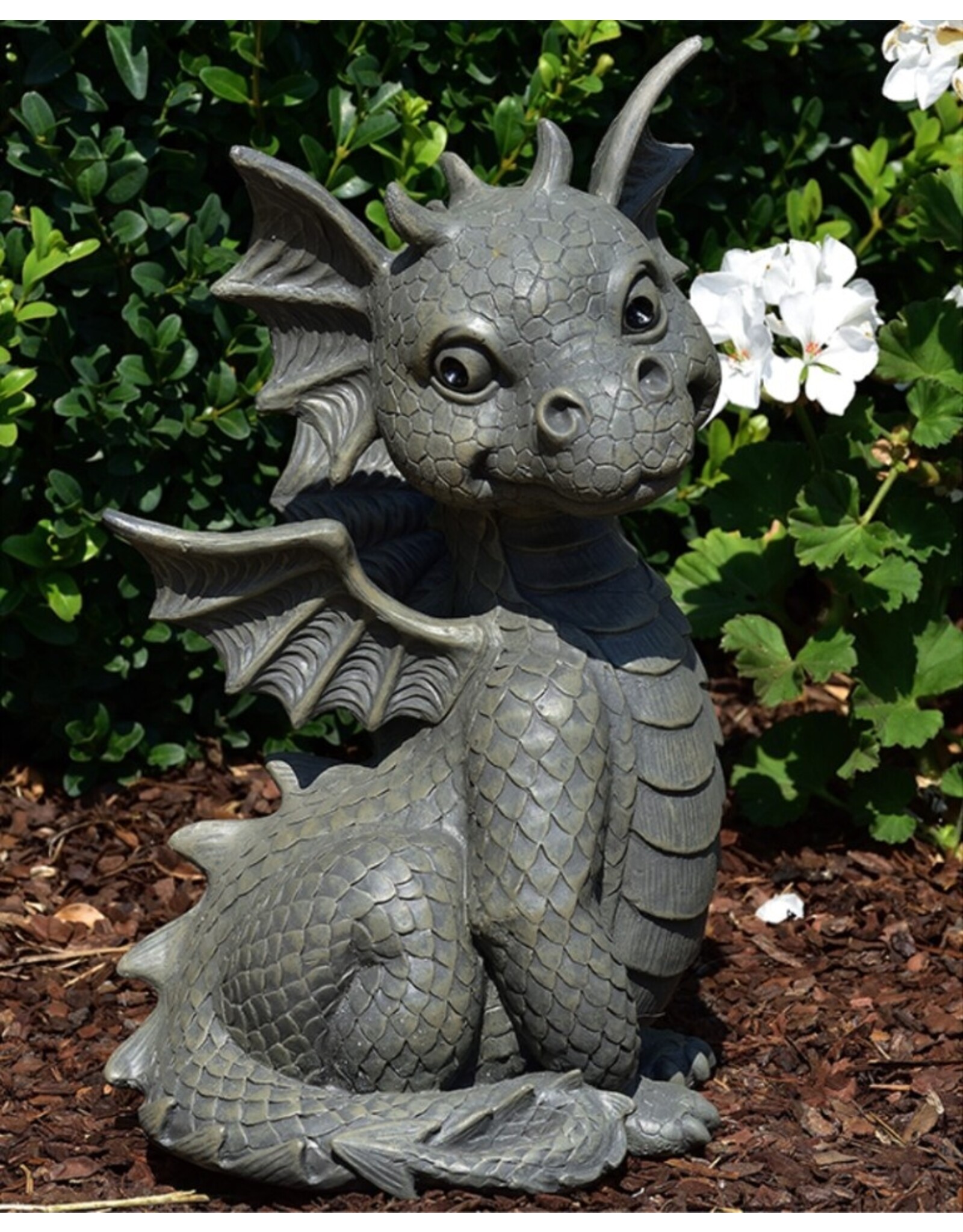 MC Giftware & Lifestyle - Garden Dragon "Sitting" - Dragon statue 29.5cm