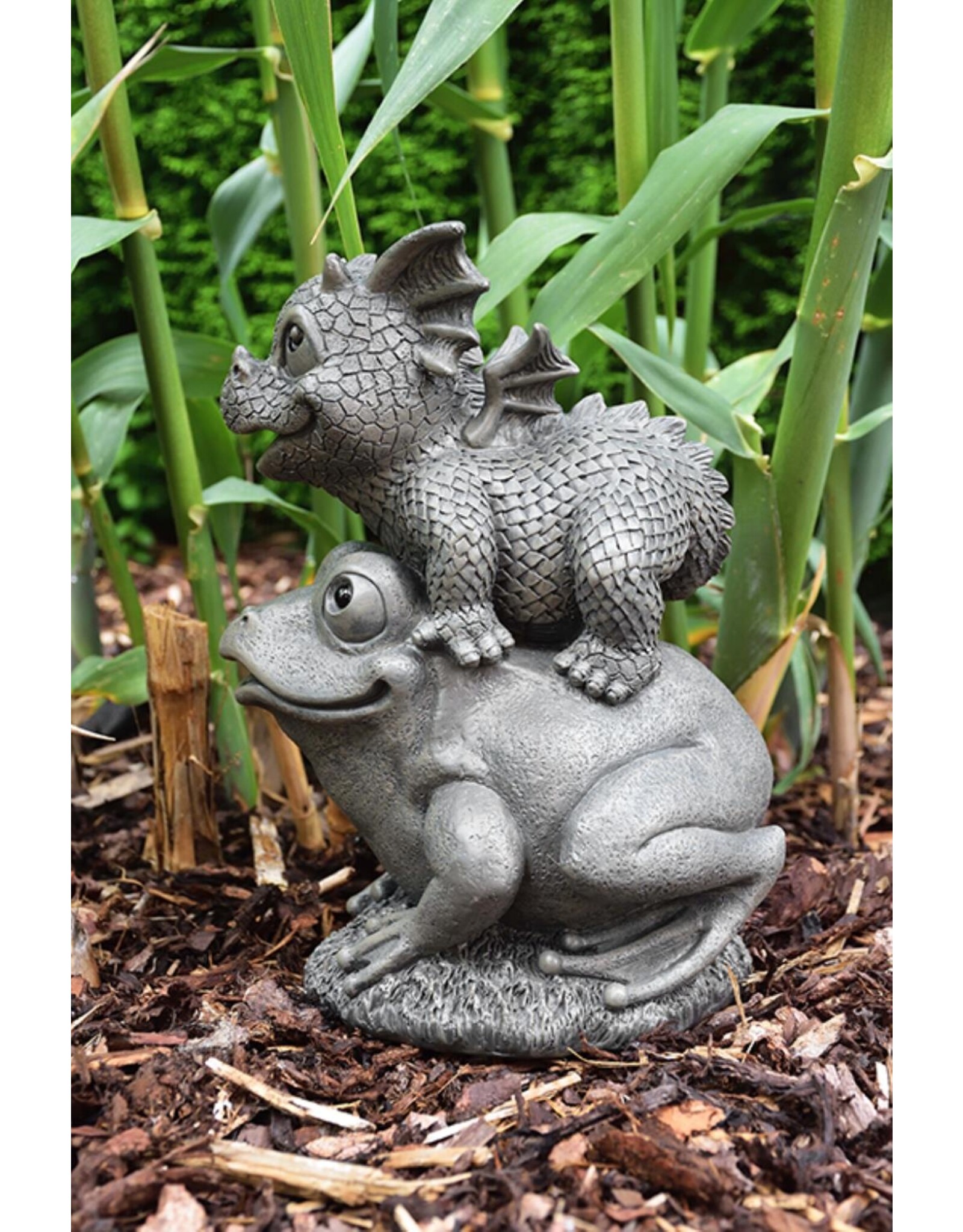 MC Giftware & Lifestyle - Garden Dragon "Frog" - Dragon statue 27cm