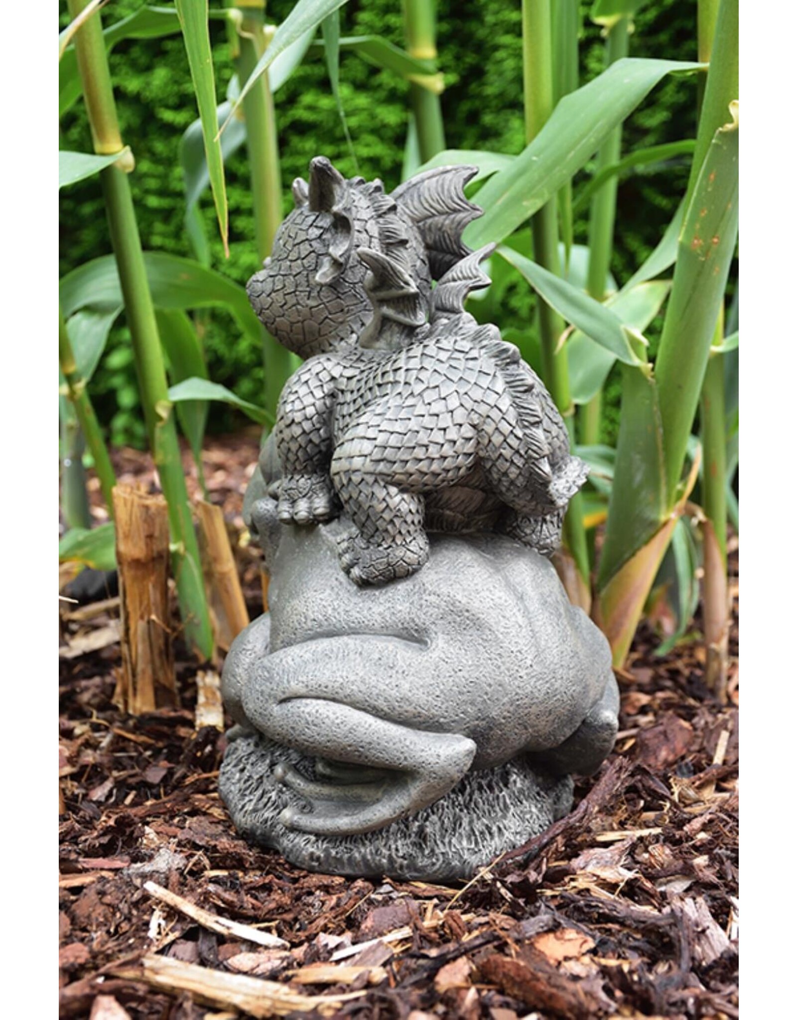 MC Giftware & Lifestyle - Garden Dragon "Frog" - Dragon statue 27cm