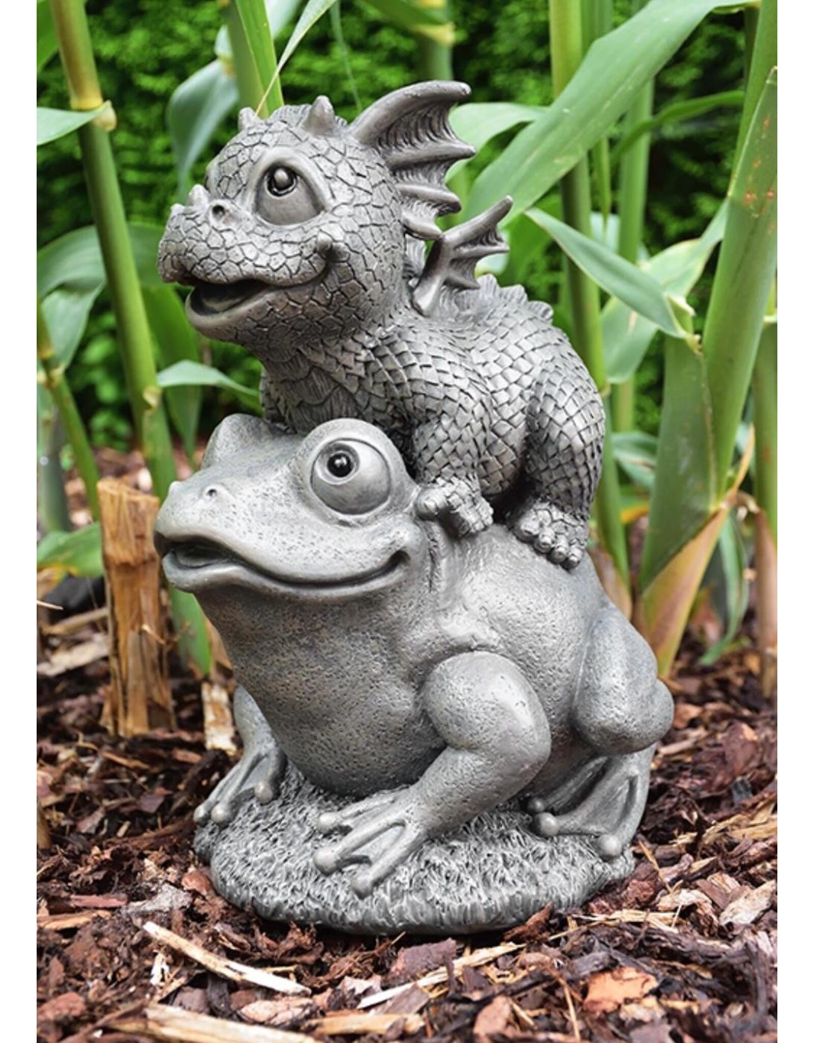 MC Giftware & Lifestyle - Garden Dragon "Frog" - Dragon statue 27cm