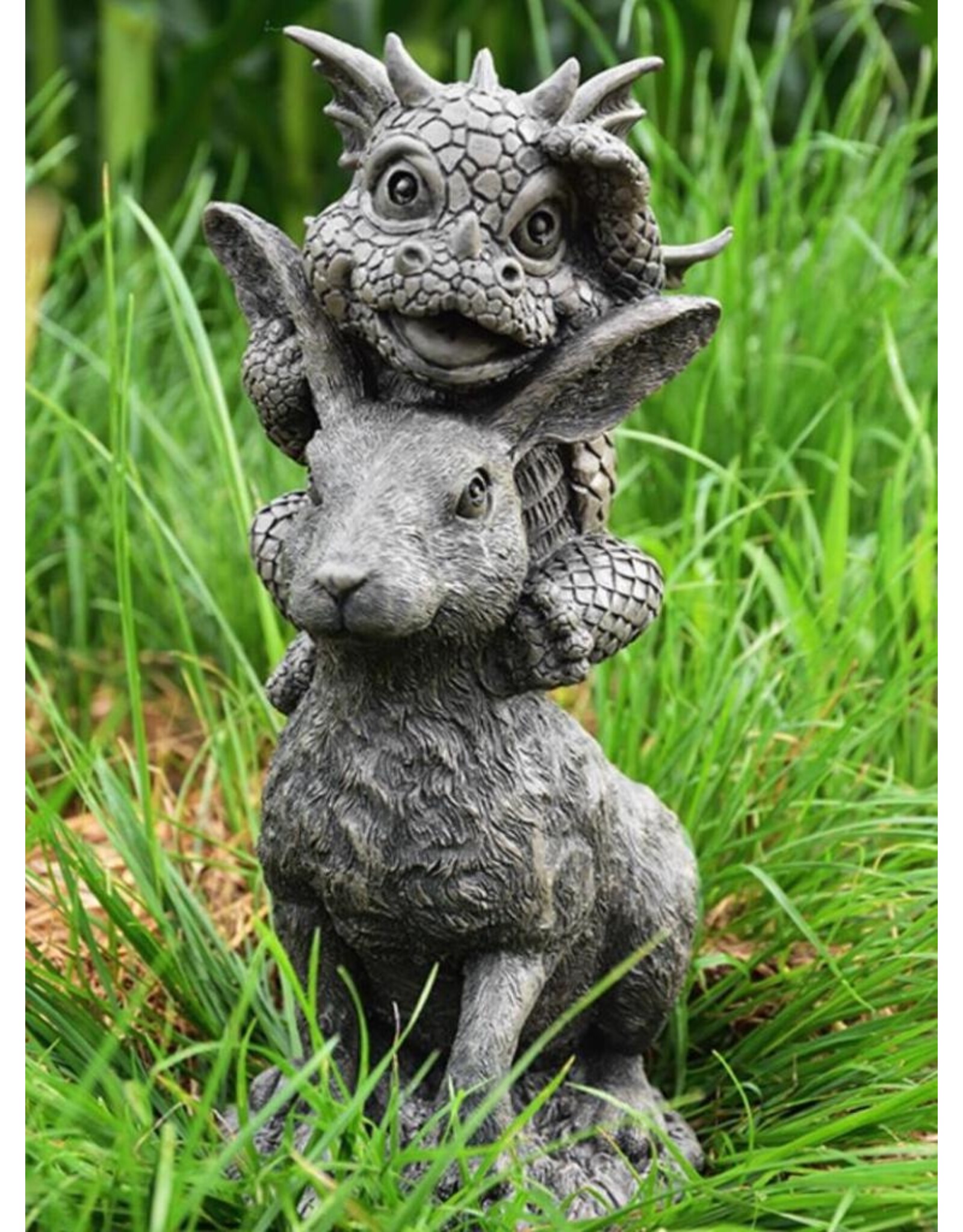 MC Giftware & Lifestyle - Tuindraak "Bunny" -  Drakenbeeldje 27cm