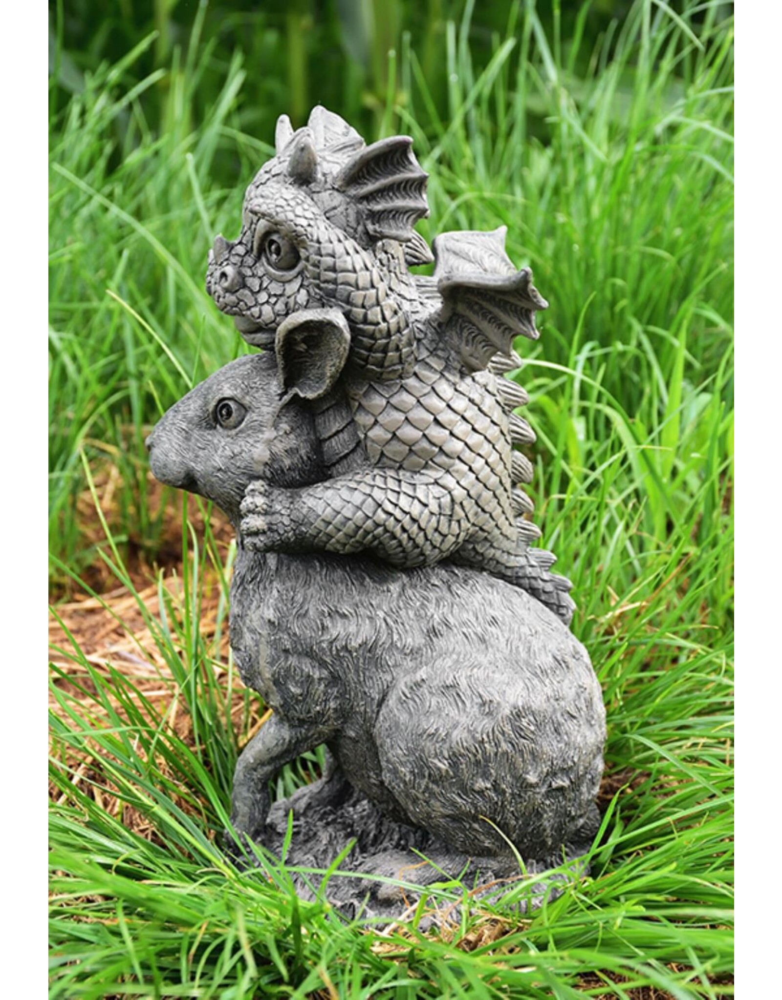 MC Giftware & Lifestyle - Tuindraak "Bunny" -  Drakenbeeldje 27cm