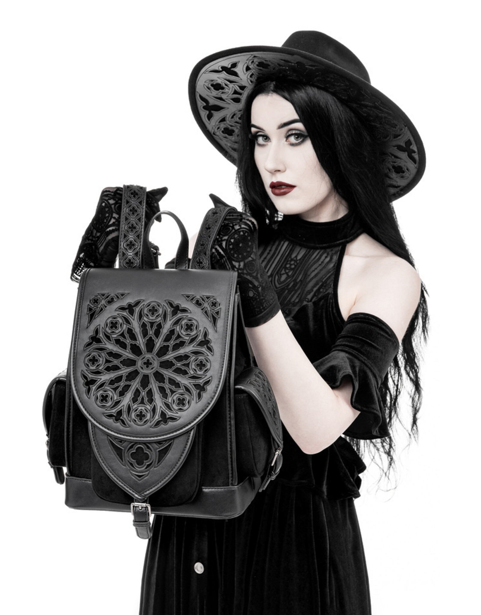 Restyle Gothic bags Steampunk bags - Rosarium Gothic Backpack  - Restyle