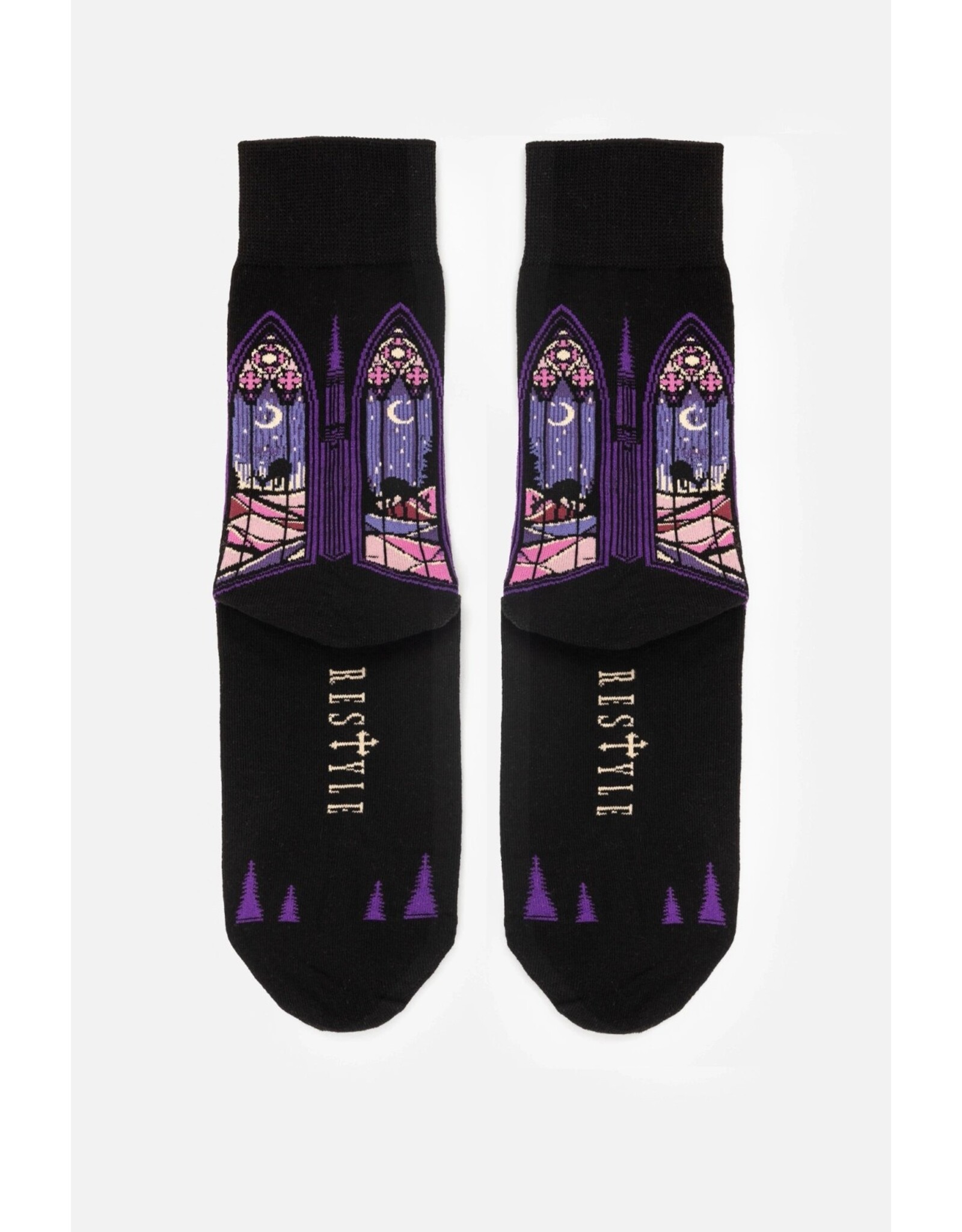 Restyle Miscellaneous - Northern Lights Jacquard Sokken Restyle