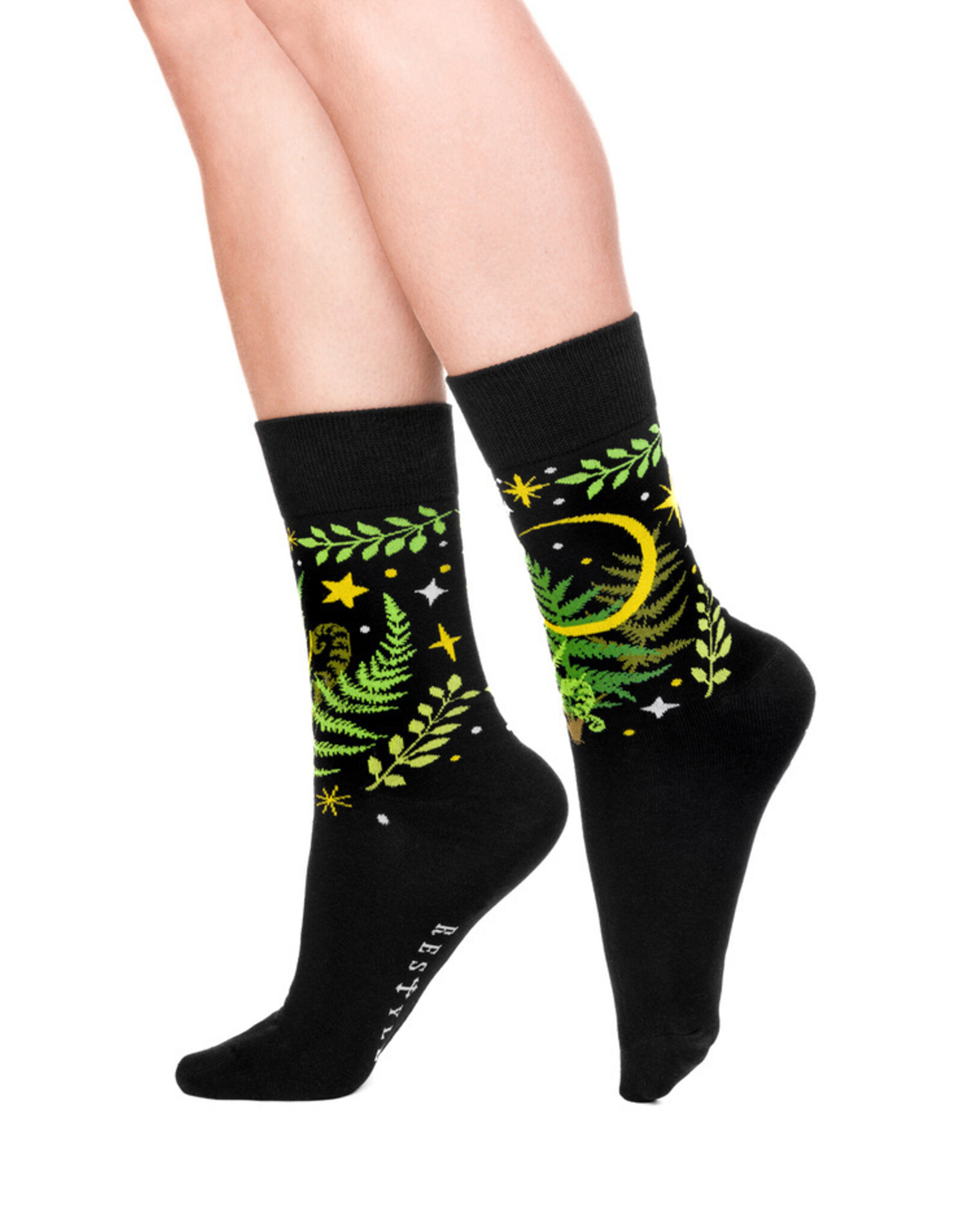 Restyle Miscellaneous - Herbal Jacquard Socks Restyle