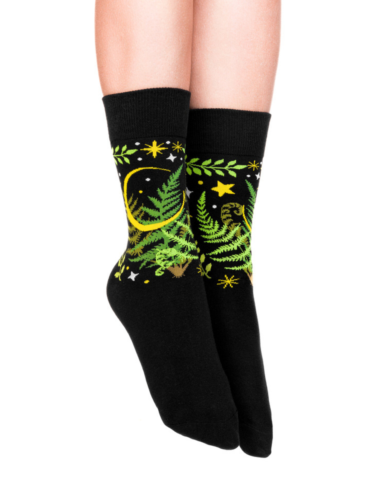 Restyle Miscellaneous - Herbal Jacquard Socks Restyle