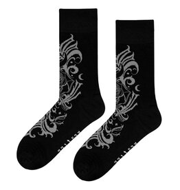 Restyle Bat Baroque Jacquard Socks Restyle