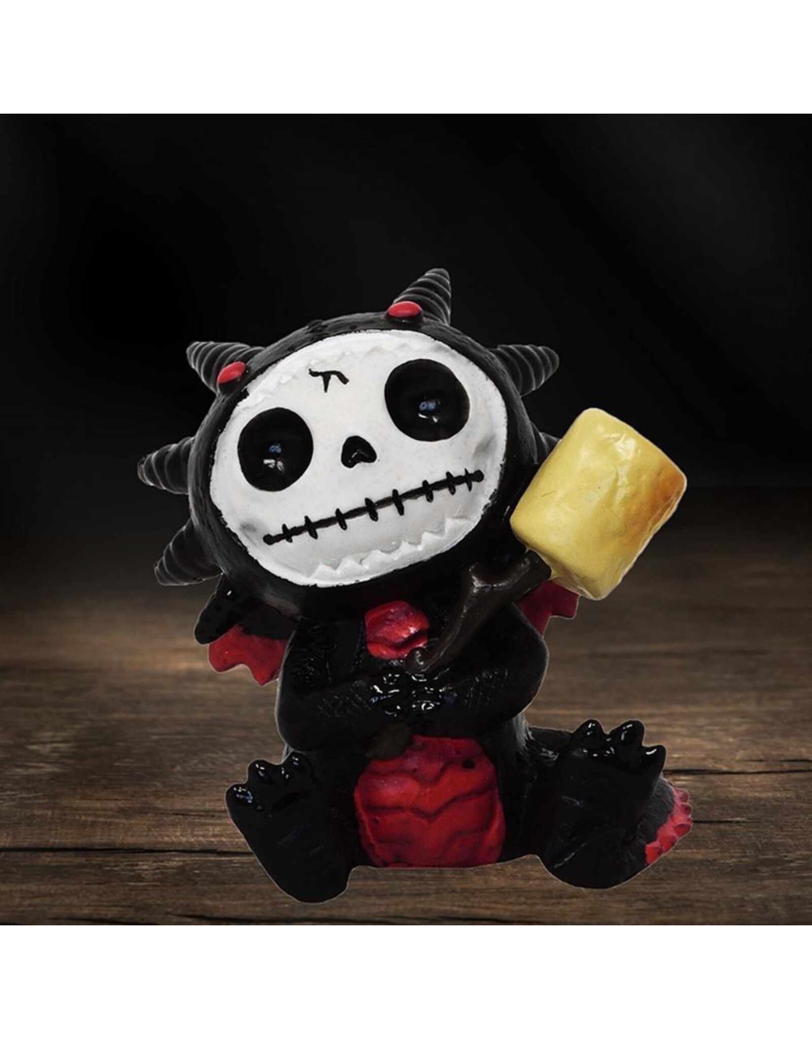 Furrybones Giftware & Lifestyle - Misaki Sawada Furrybones - Black Scorchie