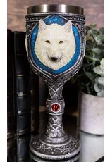 VG Giftware & Lifestyle - Celtic Goblet White Wolf
