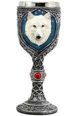 VG Giftware & Lifestyle - Celtic Goblet White Wolf