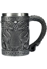 VG Drinkware - Zwarte Draken Mok - Bierpul