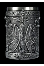 VG Drinkware - Zwarte Draken Mok - Bierpul