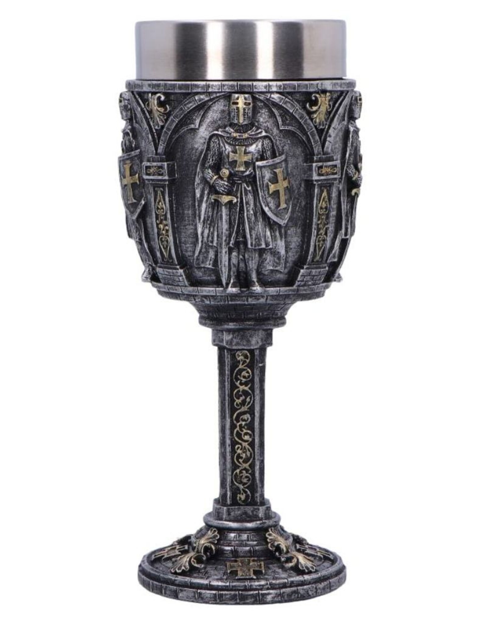 VG Tankards and mugs - Medieval Goblet Silver Crusader