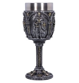 VG Medieval Goblet Silver Crusader