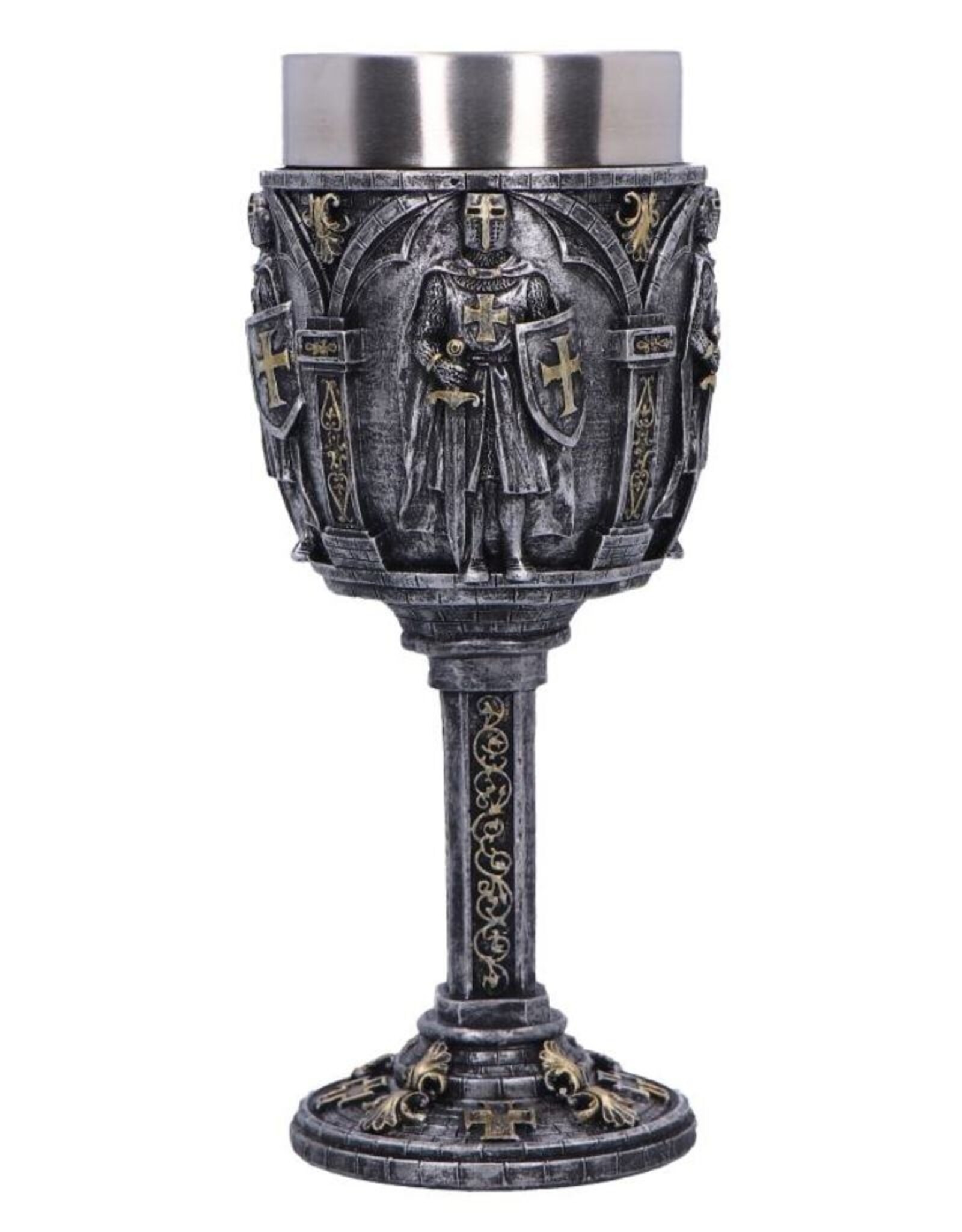 VG Tankards and mugs - Medieval Goblet Silver Crusader