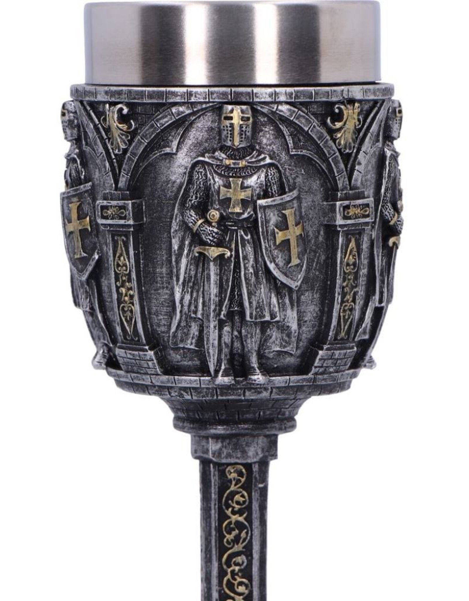 VG Tankards and mugs - Medieval Goblet Silver Crusader