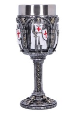 VG Tankards and mugs - Medieval Goblet White Crusader