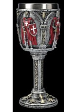 VG Tankards and mugs - Medieval Goblet Red Crusader